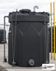 Snyder Industries 1100 Gallon ASTM XLPE Black Captor Double Wall Tank. Crosslinked Linear Polyethylene; Black; 104" H x 76"
