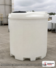 Snyder Industries 360 Gallon ASTM XLPE Double Wall Tank. Crosslinked Linear Polyethylene; Natural White; dimensions 63.0in H x 53.0in W x 53.0in L; 250.0 lb empty; 1.9 specific gravity rating; fittings: 1 Manway / Lid; max temp 140 deg  F / 60 deg  C; 3 Year Warranty. Manufacturer part number 5760102n42. Manufactured by Snyder. Sold by OneSource Plastics (https://www.onesourceplastics.com).