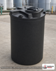 Snyder Industries 120 Gallon ASTM HDPE Black Double Wall Tank. High Density Linear Polyethylene; Black; dimensions 51.0in H x 34.0in W x 34.0in L; 100.0 lb empty; 1.9 specific gravity rating; fittings: 1 Manway / Lid; max temp 120 deg  F / 48 deg  C; 3 Year Warranty. Manufacturer part number 5700102n51. Manufactured by Snyder. Sold by OneSource Plastics (https://www.onesourceplastics.com).