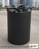 Snyder Industries 120 Gallon ASTM HDPE Black Double Wall Tank. High Density Linear Polyethylene; Black; 51" H x 34" W x 34"