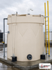 Snyder Industries 10000 Gallon ASTM XLPE Double Wall Tank. Crosslinked Linear Polyethylene; Natural White; 226" H x 142" W x