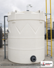 Snyder Industries 5000 Gallon ASTM XLPE Double Wall Tank. Crosslinked Linear Polyethylene; Natural White; dimensions 216.0in H x 102.0in W x 102.0in L; 4300.0 lb empty; 1.9 specific gravity rating; fittings: 1 Manway / Lid; max temp 140 deg  F / 60 deg  C; 3 Year Warranty. Manufacturer part number 5630000n42. Manufactured by Snyder. Sold by OneSource Plastics (https://www.onesourceplastics.com).