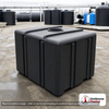 Norwesco 200 Gallon Black Loaf Tank. 200 gallon capacity; Polyethylene; Black; dimensions 29.0in H x 36.0in W x 48.0in L; 61.0 lb empty; 1.5 specific gravity rating; fittings: 1 Manway / Lid; max temp 120 deg  F / 48 deg  C; 3 Year Warranty. Manufacturer part number 43612b. Manufactured by Norwesco. Sold by OneSource Plastics (https://www.onesourceplastics.com).