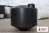 Norwesco 1000 Gallon 45 Degree Cone Bottom Tank in Black. White; 89" H x 72" W x 72" L. Manufacturer part number N-44640.
