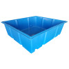 Bushman 200 Gallon Plastic Aquaponics Grow Bed Tray in Blue