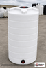 Enduraplas 150 Gallon White Vertical Storage Tank. Polyethylene; Natural White; dimensions 61.0in H x 30.0in W x 30.0in L; 76.0 lb empty; 1.9 specific gravity rating; fittings: 1 Outlet , 1 Manway / Lid; 10 Year Warranty with Activation. Manufacturer part number THV00150W. Sold by OneSource Plastics (https://www.onesourceplastics.com).