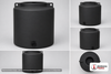 Enduraplas 210 Gallon Black Vertical Storage Tank
