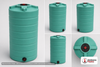 Enduraplas 150 Gallon Green Vertical Storage Tank