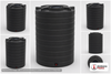 Dimensional spec drawing for Enduraplas 1100 Gallon Vertical Storage Tank (60" L x 60" W x 97" H)
