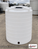 Enduraplas 870 Gallon White Vertical Storage Tank. Polyethylene; Natural White; 78" H x 60" W x 60" L; fittings: 1 Outlet, 1