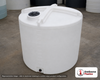 Enduraplas 1400 Gallon White Vertical Storage Tank. Polyethylene; Natural White; 79" H x 80" W x 80" L; fittings: 1 Outlet
