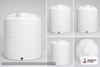 Enduraplas 2100 Gallon White Vertical Storage Tank