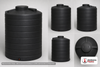 Enduraplas 3000 Gallon Black Vertical Storage Tank