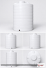 Dimensional spec drawing for Enduraplas 3000 Gallon Vertical Storage Tank (90" L x 90" W x 125" H)