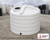 Enduraplas 3200 Gallon White Vertical Storage Tank. Polyethylene; Natural White; dimensions 103.0in H x 110.0in W x 110.0in L; 715.0 lb empty; 1.9 specific gravity rating; fittings: 1 Outlet , 1 Manway / Lid; 10 Year Warranty with Activation. Manufacturer part number THV03200W. Sold by OneSource Plastics (https://www.onesourceplastics.com).