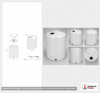 Enduraplas 5000 Gallon White Vertical Storage Tank