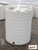 Enduraplas 5200 Gallon White Vertical Storage Tank. Polyethylene; Natural White; 164" H x 100" W x 100" L; fittings: 1