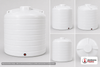 Enduraplas 8000 Gallon White Vertical Storage Tank