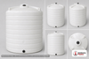 Enduraplas 10000 Gallon White Vertical Storage Tank