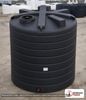 Enduraplas 6250 Gallon Black Vertical Storage Tank. Polyethylene; Black; dimensions 147.0in H x 120.0in W x 120.0in L; 1375.0 lb empty; 1.9 specific gravity rating; fittings: 1 Outlet , 1 Manway / Lid; 10 Year Warranty with Activation. Manufacturer part number THV06250B. Sold by OneSource Plastics (https://www.onesourceplastics.com).