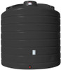 Enduraplas 8000 Gallon Black Vertical Storage Tank
