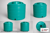 Dimensional spec drawing for Enduraplas 1650 Gallon Vertical Storage Tank (90" L x 90" W x 75" H)