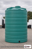 Enduraplas 5200 Gallon Green Vertical Storage Tank. Polyethylene; Green; 164" H x 100" W x 100" L; fittings: 1 Outlet, 1