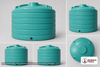 Dimensional spec drawing for Enduraplas 6011 Gallon Vertical Storage Tank (144" L x 144" W x 110" H)