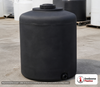 Bushman 65 Gallon Black Vertical Water Storage Tank. 65 gallon capacity; Polyethylene; Black; 31" H x 26" W x 26" L