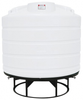 Enduraplas 1550 Gallon White Cone Bottom Tank with Stand