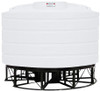 Enduraplas 2520 Gallon White Cone Bottom Tank with Stand