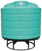 Enduraplas 1550 Gallon Green Cone Bottom Tank with Stand