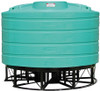 Enduraplas 2520 Gallon Green Cone Bottom Tank with Stand