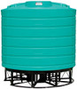 Enduraplas 3200 Gallon Green Cone Bottom Tank
