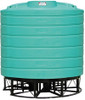 Enduraplas 4000 Gallon Green Cone Bottom Tank with Stand