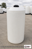 Norwesco 75 Gallon HD Vertical Storage Tank. Polyethylene; Natural White; 50" H x 23" W x 23" L; fittings: 1 Manway / Lid