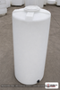Norwesco 140 Gallon HD Vertical Storage Tank. Polyethylene; Natural White; 73" H x 25" W x 25" L; fittings: 1 Manway / Lid