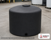 Chem-Tainer 110 Gallon Vertical Storage Tank. Polyethylene; Black; dimensions 36.0in H x 35.0in W x 35.0in L; 55.0 lb empty; 1.5 specific gravity rating; fittings: 1 Outlet , 1 Manway / Lid; max temp 120 deg  F / 48 deg  C; 3 Year Warranty. Manufacturer part number TC3536IC-BLACK. Sold by OneSource Plastics (https://www.onesourceplastics.com).
