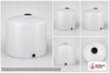 Chem-Tainer 500 Gallon Vertical Storage Tank