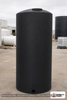 Chem-Tainer 550 Gallon Vertical Storage Tank. Polyethylene; Black; dimensions 94.0in H x 45.0in W x 45.0in L; 125.0 lb empty; 1.5 specific gravity rating; fittings: 1 Outlet , 1 Manway / Lid; max temp 120 deg  F / 48 deg  C; 3 Year Warranty. Manufacturer part number TC4594IC-BLACK. Sold by OneSource Plastics (https://www.onesourceplastics.com).