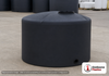 Chem-Tainer 500 Gallon Vertical Storage Tank. Polyethylene; Black; dimensions 46.0in H x 64.0in W x 64.0in L; 110.0 lb empty; 1.5 specific gravity rating; fittings: 1 Outlet , 1 Manway / Lid; max temp 120 deg  F / 48 deg  C; 3 Year Warranty. Manufacturer part number TC6446IC-BLACK. Sold by OneSource Plastics (https://www.onesourceplastics.com).