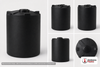 Dimensional spec drawing for Snyder 550 Gallon Vertical Storage Tank (48" L x 48" W x 75" H)
