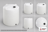 Chem-Tainer 5000 Gallon Vertical Storage Tank