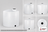 Chem-Tainer 2100 Gallon Vertical Storage Tank