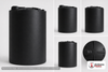 Snyder Industries 10500 Gallon ASTM XLPE Black Heavy Duty Vertical Storage Tank