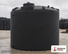 Snyder Industries 10500 Gallon ASTM 1.35 SG Black Vertical Storage Tank. Crosslinked Linear Polyethylene; Black; dimensions 169.0in H x 142.0in W x 142.0in L; 2500.0 lb empty; 1.35 specific gravity rating; fittings: 1 Manway / Lid; max temp 140 deg  F / 60 deg  C; 3 Year Warranty. Manufacturer part number 5330000N32. Sold by OneSource Plastics (https://www.onesourceplastics.com).