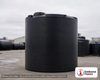 Snyder Industries 4500 Gallon ASTM XLPE Black Vertical Storage Tank. Crosslinked Linear Polyethylene; Black; dimensions 142.0in H x 102.0in W x 102.0in L; 900.0 lb empty; 1.5 specific gravity rating; fittings: 1 Manway / Lid; max temp 140 deg  F / 60 deg  C; 3 Year Warranty. Manufacturer part number 7420000N46. Sold by OneSource Plastics (https://www.onesourceplastics.com).