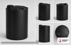Snyder Industries 3000 Gallon ASTM XLPE Black Heavy Duty Vertical Storage Tank