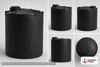 Snyder Industries 5500 Gallon ASTM Black Vertical Storage Tank