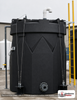 Snyder Industries 4000 Gallon ASTM Black Double Wall Tank. High Density Linear Polyethylene; Black; dimensions 178.0in H x 102.0in W x 102.0in L; 3200.0 lb empty; 1.9 specific gravity rating; fittings: 1 Manway / Lid; max temp 120 deg  F / 48 deg  C; 3 Year Warranty. Manufacturer part number 5610000n51. Manufactured by Snyder. Sold by OneSource Plastics (https://www.onesourceplastics.com).